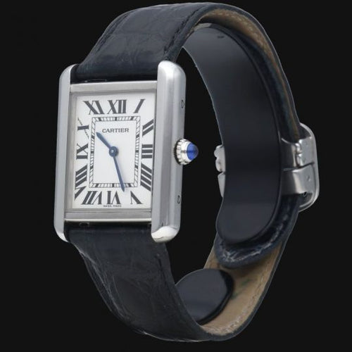 Montre Cartier Tank Solo - Montre femme à quartz 24 x 31 mm 58 Facettes MT44197