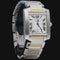 Montre Cartier Tank Française GM - Montre en or jaune et acier 58 Facettes MT43970