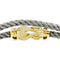 Bracelet Bracelet Fred, "Chance infinie", or rose et acier. 58 Facettes 35323