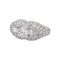 Bague 54 Bague  Dôme  Platine Diamant 58 Facettes 4776441CN