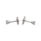 Boucles d'oreilles Boucles d'oreilles Puces Or blanc Diamant 58 Facettes 4830464CN