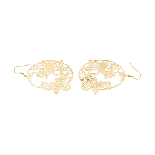 Boucles d'oreilles Boucles d'oreilles Pendantes Or jaune 58 Facettes 4870294CN