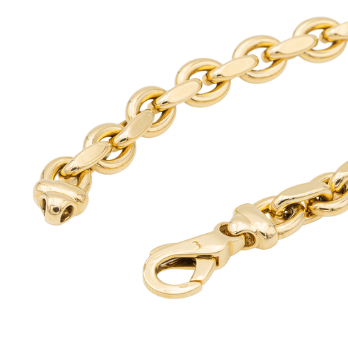 Collier Collier Maille forçat Or jaune 58 Facettes 1641172CN