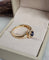 Bague 53 Bague saphir et diamants en or jaune 18 carats 58 Facettes 709