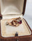 Bague 55 Bague dôme rubis composite en or rose 18 carats 58 Facettes 674