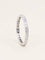 Bague 50 Alliance ancienne platine diamants taille ancienne 0,50 carat 58 Facettes 1206.3