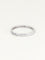 Bague 50 Alliance ancienne platine diamants taille ancienne 0,50 carat 58 Facettes 1206.3