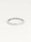 Bague 50 Alliance ancienne platine diamants taille ancienne 0,50 carat 58 Facettes 1206.3