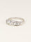 Bague 51.5 Bague jarretière platine diamants taille ancienne 58 Facettes 1164.1
