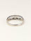 Bague 51.5 Bague jarretière platine diamants taille ancienne 58 Facettes 1164.1