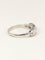 Bague 51.5 Bague jarretière platine diamants taille ancienne 58 Facettes 1164.1