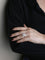 Bague 54 Bague marguerite or blanc diamants 3,90 carats 58 Facettes 1259.4