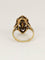 Bague 47 Bague marquise Art Nouveau or jaune perle fine diamants 58 Facettes 1260