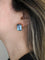 Boucles d'oreilles Boucles d'oreilles or jaune aigue marine 30 carats 58 Facettes 1225.2