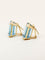 Boucles d'oreilles Boucles d'oreilles or jaune aigue marine 30 carats 58 Facettes 1225.2