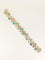 Bracelet Bracelet vintage or jaune émeraudes 5,5 carats 58 Facettes 1262.2