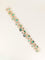 Bracelet Bracelet vintage or jaune émeraudes 5,5 carats 58 Facettes 1262.2