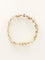 Bracelet Bracelet vintage or jaune émeraudes 5,5 carats 58 Facettes 1262.2