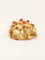 Broche Broche feuillle or jaune corail 58 Facettes 1204.3