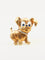 Broche Broche vintage chien or jaune email 58 Facettes 1211.6