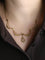 Collier Collier draperie Art Nouveau or jaune perles 58 Facettes 1230