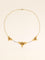 Collier Collier draperie Art Nouveau or jaune perles diamants 58 Facettes 1213