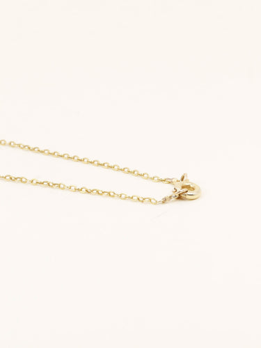 Collier Collier draperie Art Nouveau or jaune saphir perle 58 Facettes 1236.2