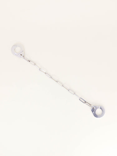 Bracelet DINH VAN Bracelet vintage menottes argent - très grand modèle 58 Facettes 1200.1
