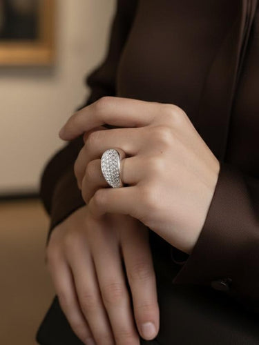 Bague 53 FRED Bague Candy or blanc diamants 58 Facettes 1211.8