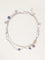 Collier HERMES Sautoir Ex-libris argent or rose 58 Facettes 1218.6
