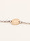 Collier HERMES Sautoir Ex-libris argent or rose 58 Facettes 1218.6