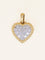 Pendentif Pendentif coeur or jaune diamants 58 Facettes 1200.3