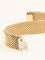 Bracelet UnoAErre Bracelet maille milanaise or jaune 58 Facettes 1254.3