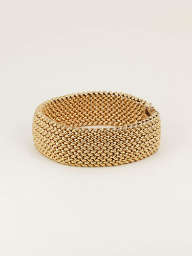 Bracelet UnoAErre Bracelet maille milanaise or jaune 58 Facettes 1254.3