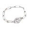 Bracelet Bracelet Dinh Van, "Menottes", or blanc et diamants. 58 Facettes 35224