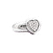 Bague 55 Bague Piaget, "Cœur", or blanc et diamants. 58 Facettes 35391