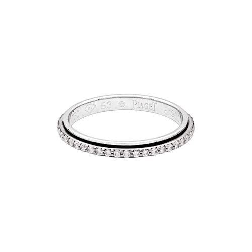 Bague 53 Bague Piaget "Possession" or blanc, diamants. 58 Facettes 35376