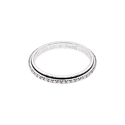 Bague 53 Bague Piaget "Possession" or blanc, diamants. 58 Facettes 35376