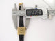 Montre vintage montre baume & mercier pour HERMES ceinture or jaune 18k mecanique 58 Facettes 273007