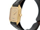 Montre vintage montre baume & mercier pour HERMES ceinture or jaune 18k mecanique 58 Facettes 273007
