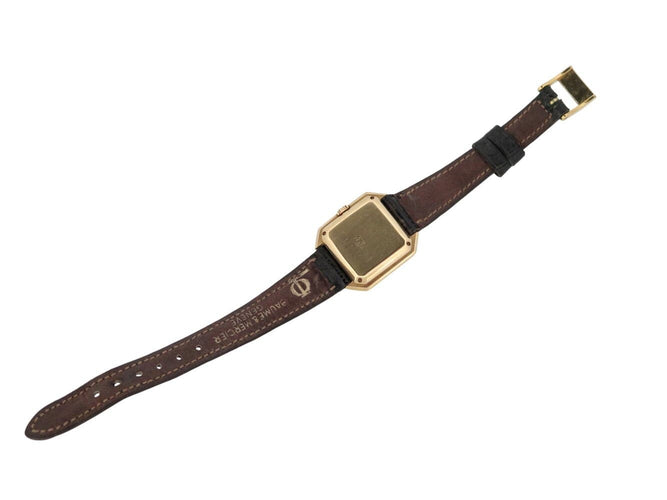 Montre vintage montre baume & mercier pour HERMES ceinture or jaune 18k mecanique 58 Facettes 273007