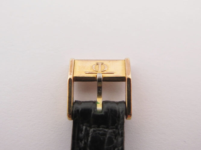 Montre vintage montre baume & mercier pour HERMES ceinture or jaune 18k mecanique 58 Facettes 273007