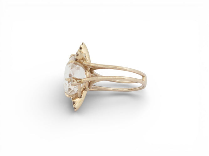 Bague 55 bague H. STERN gravity 21a1q.50 t55 cristal diamant or jaune 18k 58 Facettes 272960