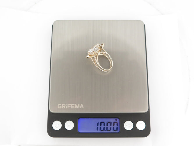 Bague 55 bague H. STERN gravity 21a1q.50 t55 cristal diamant or jaune 18k 58 Facettes 272960