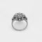 Bague 51 Rare Bague marguerite en platine, perle fine et diamants 58 Facettes GAP1897X2