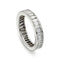 Bague Bague alliance éternité vintage en or blanc et diamants baguette 3,50 ct 58 Facettes VI-0019