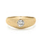 Bague Bague gypsy victorienne en or jaune 18 ct et diamant 0,75 ct 58 Facettes VI-0028