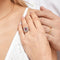 Bague Victorien - Bague cluster en or jaune 14 ct rubis et diamants 58 Facettes VI-0025