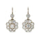 Boucles d'oreilles Eartha & Wolf - Boucles d'oreilles vintage en or jaune 18 ct et platine diamants 58 Facettes VI-0033