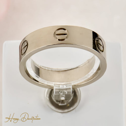 Bague 62 Cartier LOVE - Bague en or blanc 18 carats 58 Facettes 2569